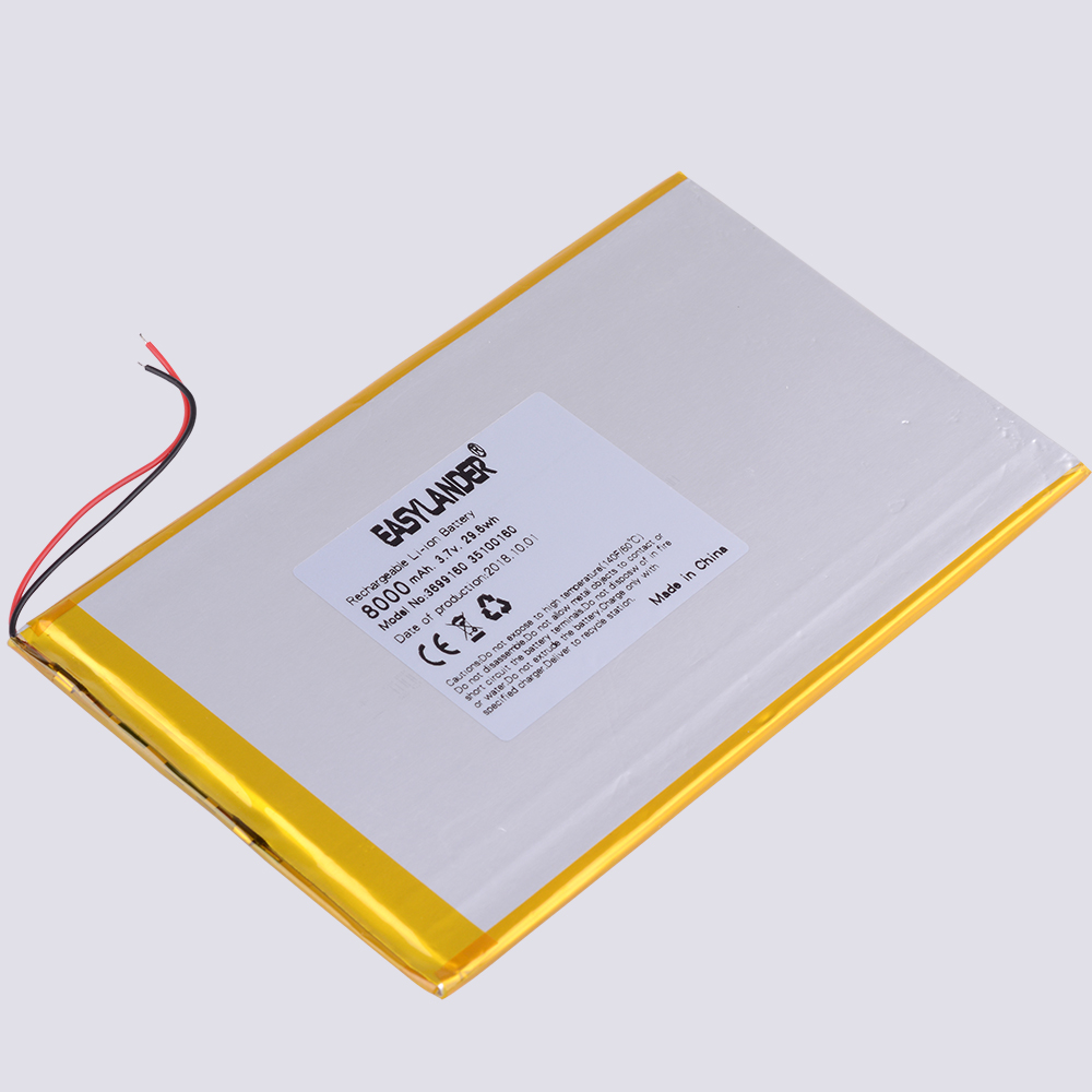 Teclast Tablet Accessories - Large capacity 3.7 V battery 8000mAh
