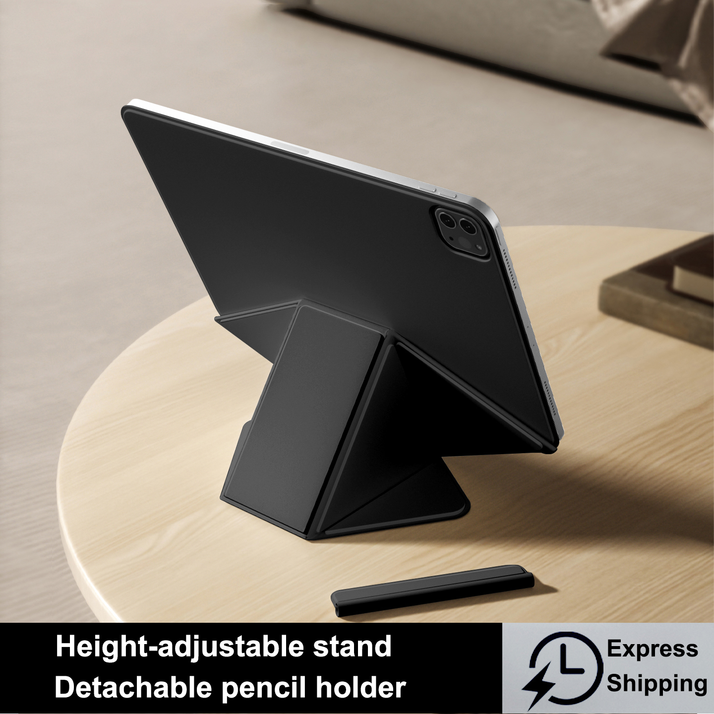 Ipad Cover Folio - Smart Folio Cover for iPad Pro