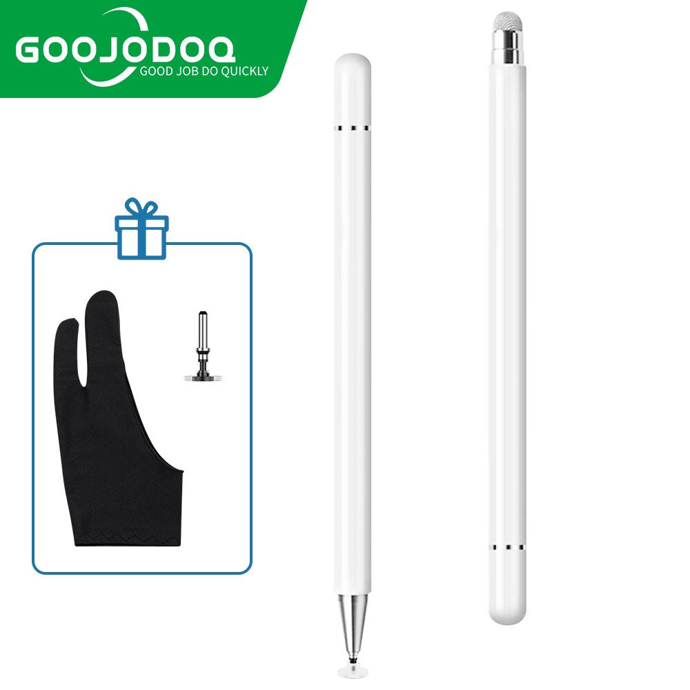Tablet Accessories Choice Store - GOOJODOQ Universal Stylus Pen 2-In-1 Aluminum