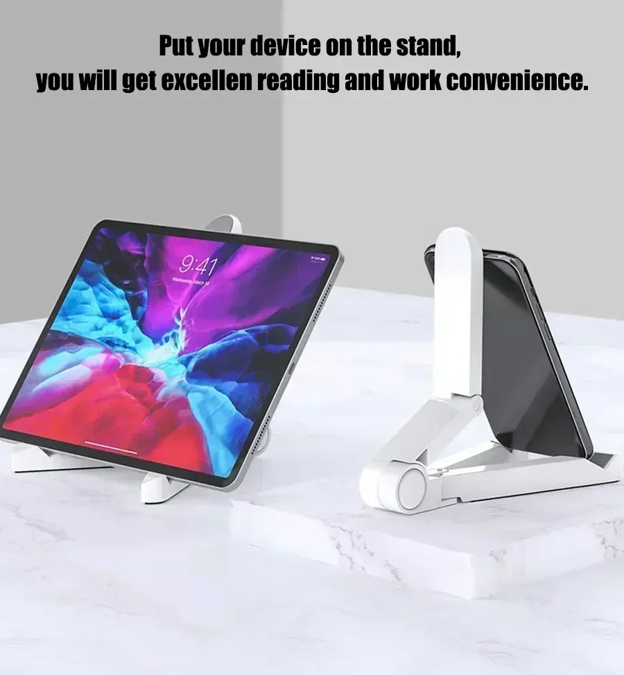 Tablet Stand Adjustable - Foldable Universal Tablet Stand Adjustable Angle