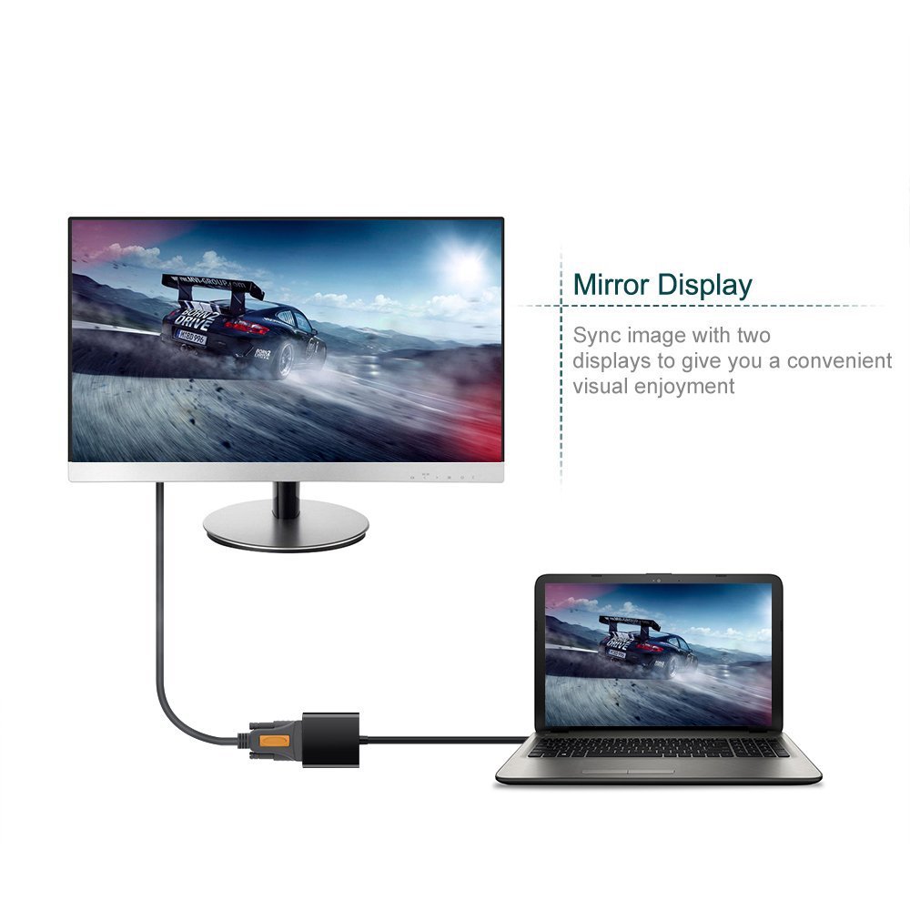 USB 3.0 To VGA Adapter Multi-D - Tablet Lap Desk recensione e prezzo