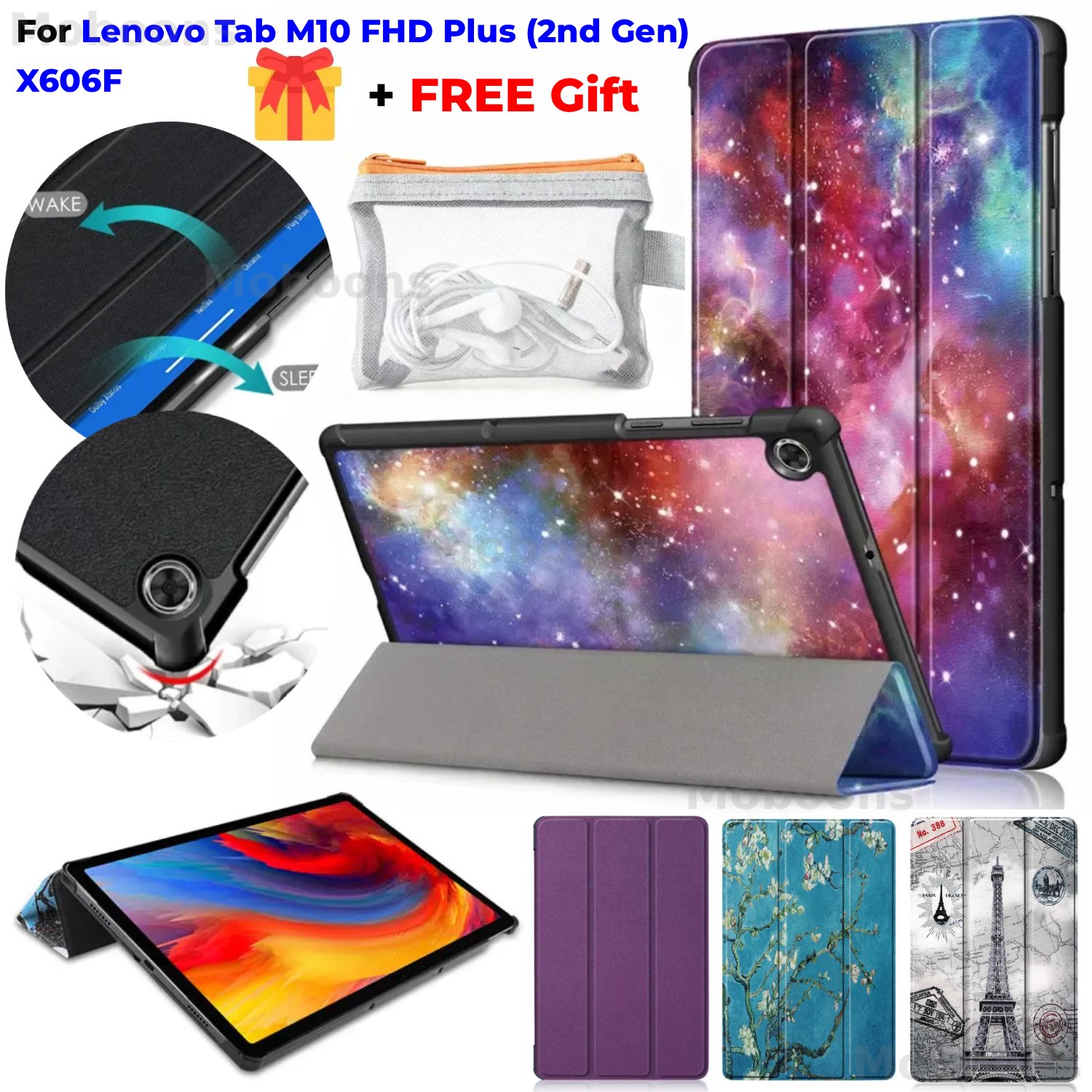 For Lenovo Tab M10 FHD Plus 2n - Lenovo Tablet M10 Accessories recensione e prezzo