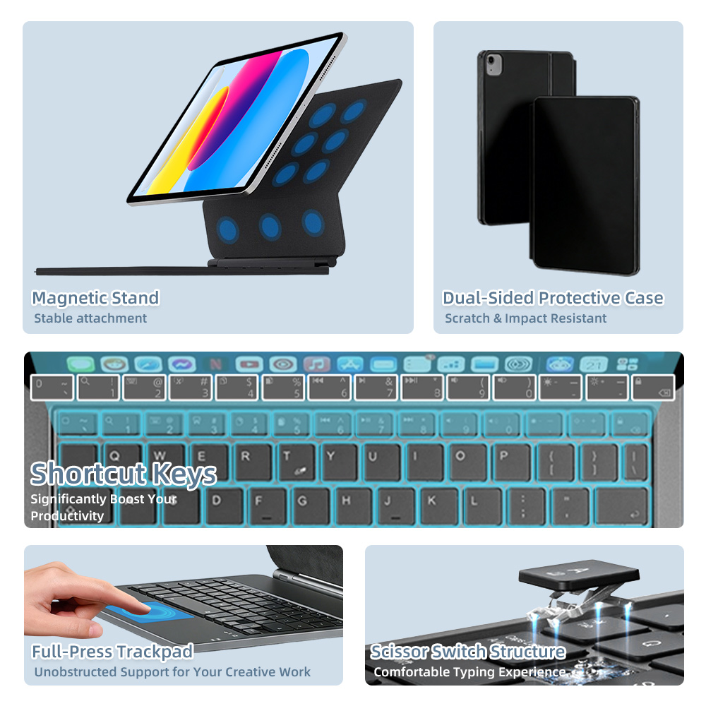 2026 Magic Keyboard with Bluet - Tablet Accessories Case recensione e prezzo