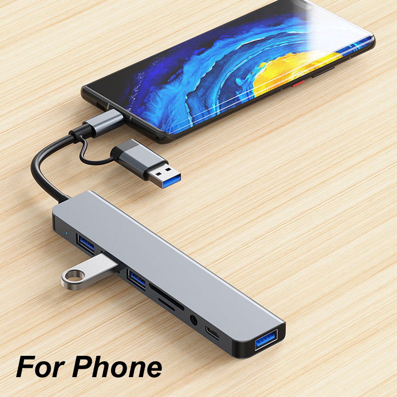8-IN-1 USB TYPE-C 3.0 HUB 3.5M - Usb Hub Type C recensione e prezzo
