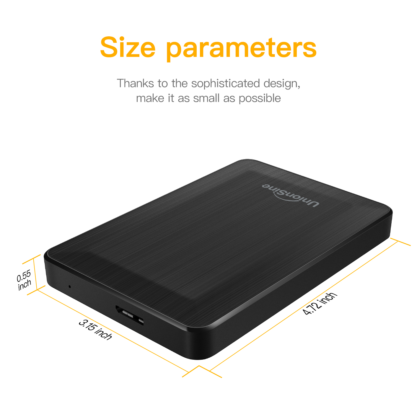 UnionSine 2.5' Portable Extern - Tablet Lap Desk recensione e prezzo