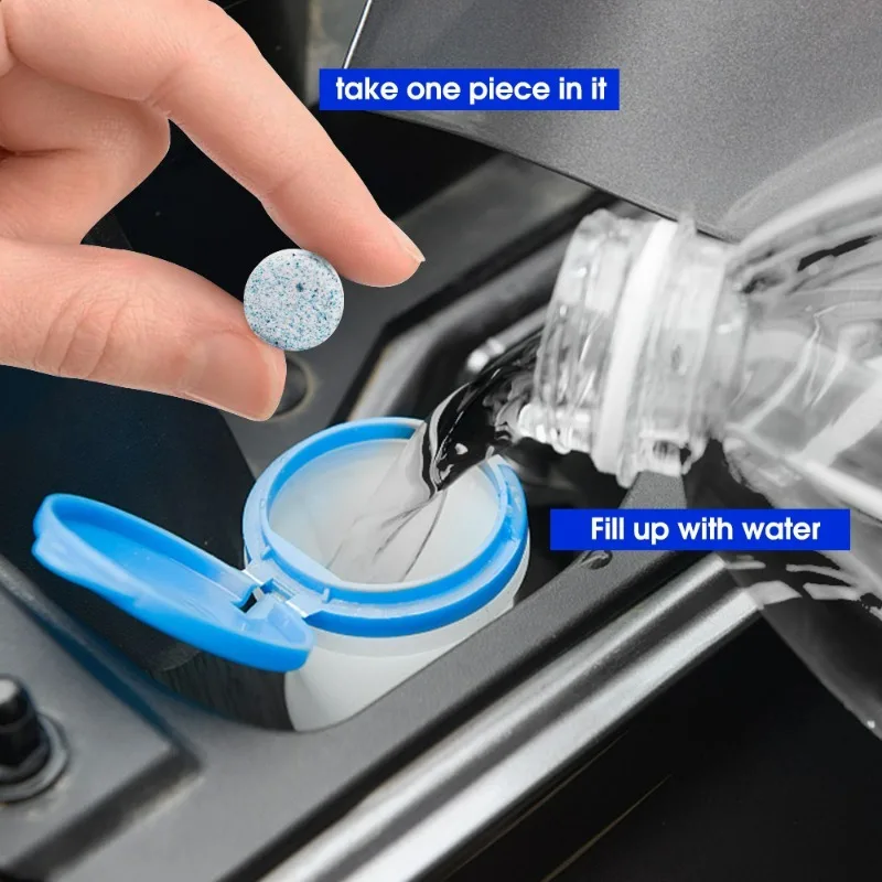 Solid Car Windshield Cleaner E - Tablet Car Accessories recensione e prezzo