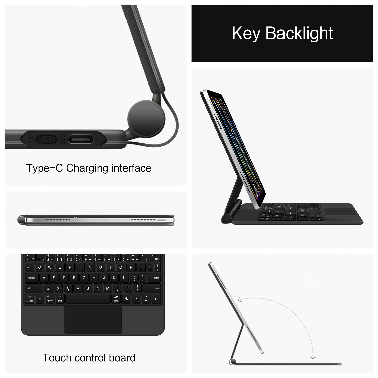 AJIUYU Magic Keyboard Folio Fo - Ipad Cover Folio recensione e prezzo