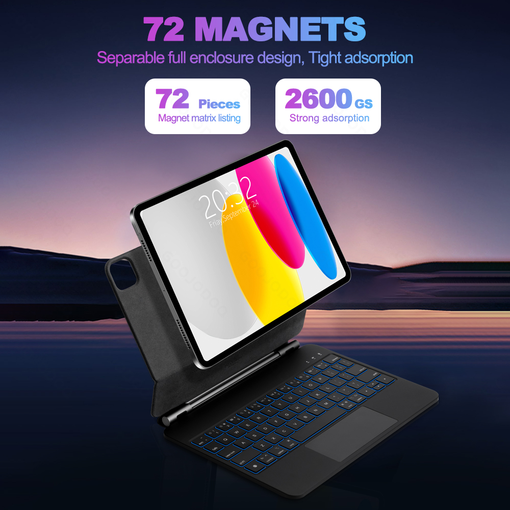 GOOJODOQ Magic Keyboard for iP - Tablet Accessories Choice Store recensione e prezzo