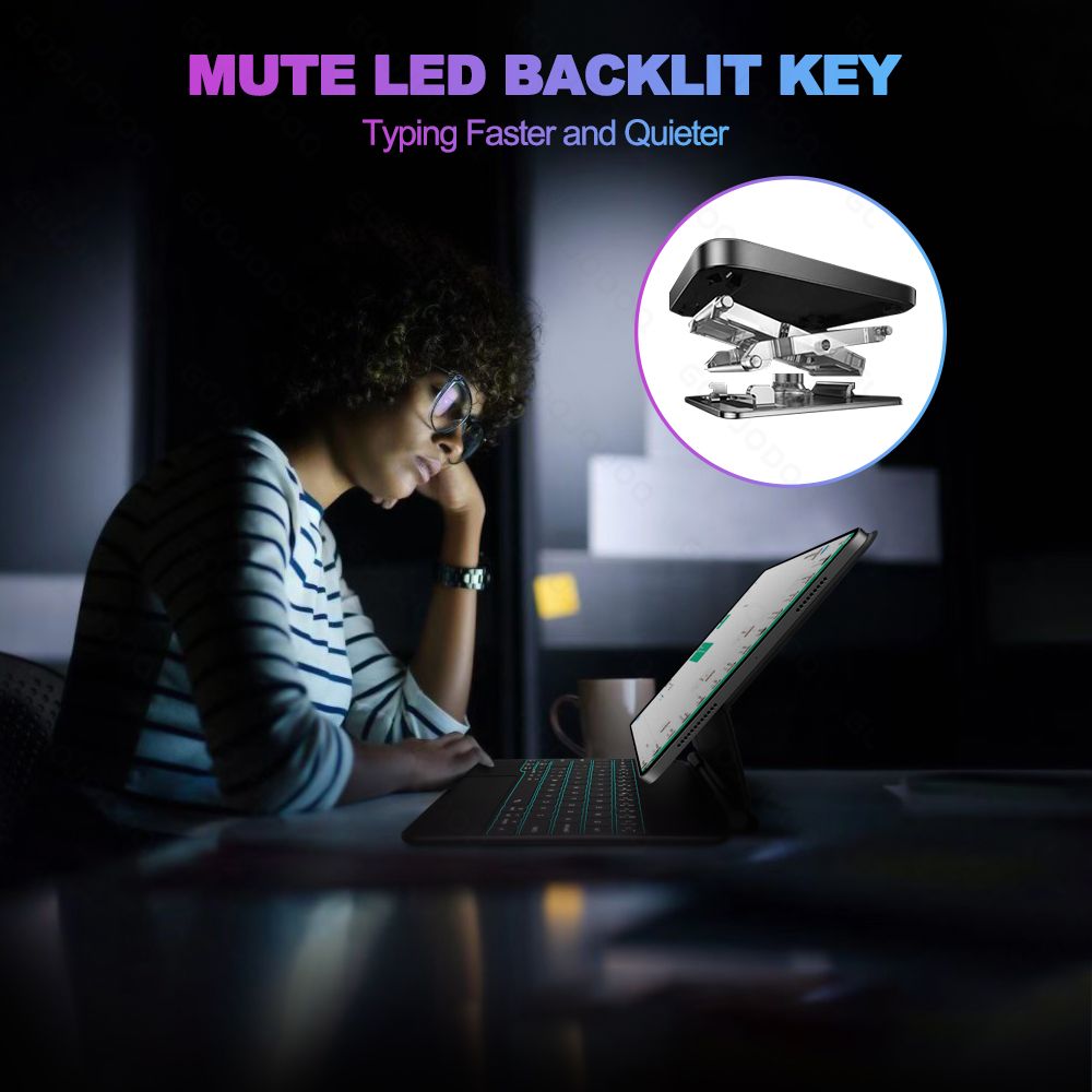 GOOJODOQ Magic Keyboard for iP - Tablet Accessories Choice Store recensione e prezzo