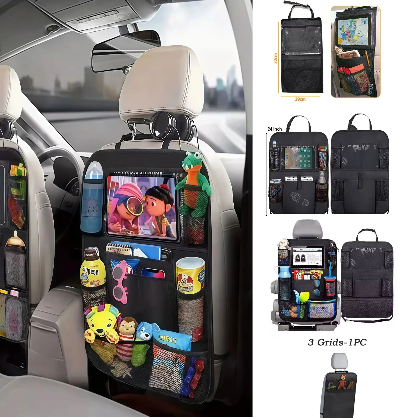 Car Seat Organizer Multifuncti - Tablet Car Accessories recensione e prezzo
