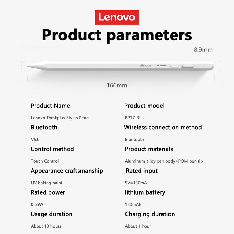 Lenovo  Universal Stylus Pen F - Drawing Tablet Pen Accessories recensione e prezzo