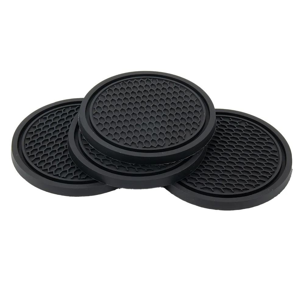 4pcs Car Coaster Non-Slip Sili - Tablet Car Accessories recensione e prezzo