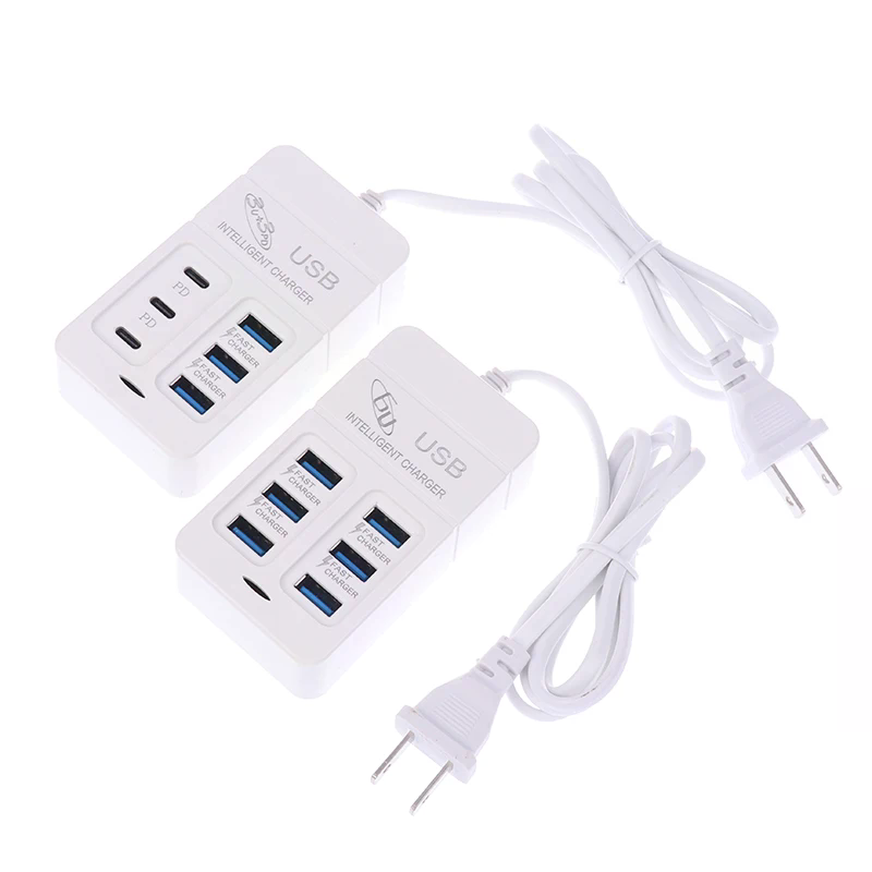 1PC US Plug 6Ports Multiport U - Usb Hub Type C recensione e prezzo
