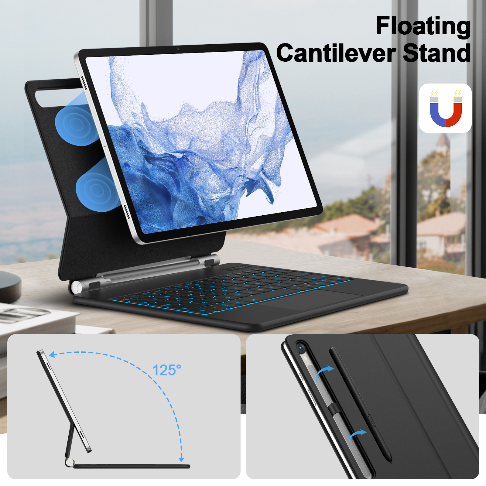 Magic Keyboard For Samsung Gal - Tablet Accessories Choice Store recensione e prezzo