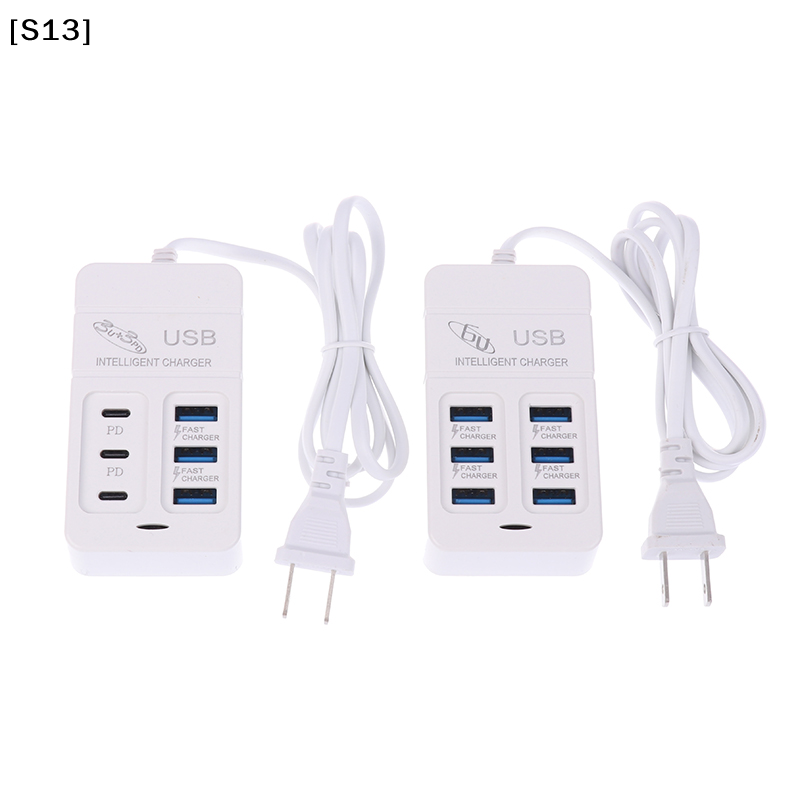 1PC US Plug 6Ports Multiport U - Usb Hub Type C recensione e prezzo
