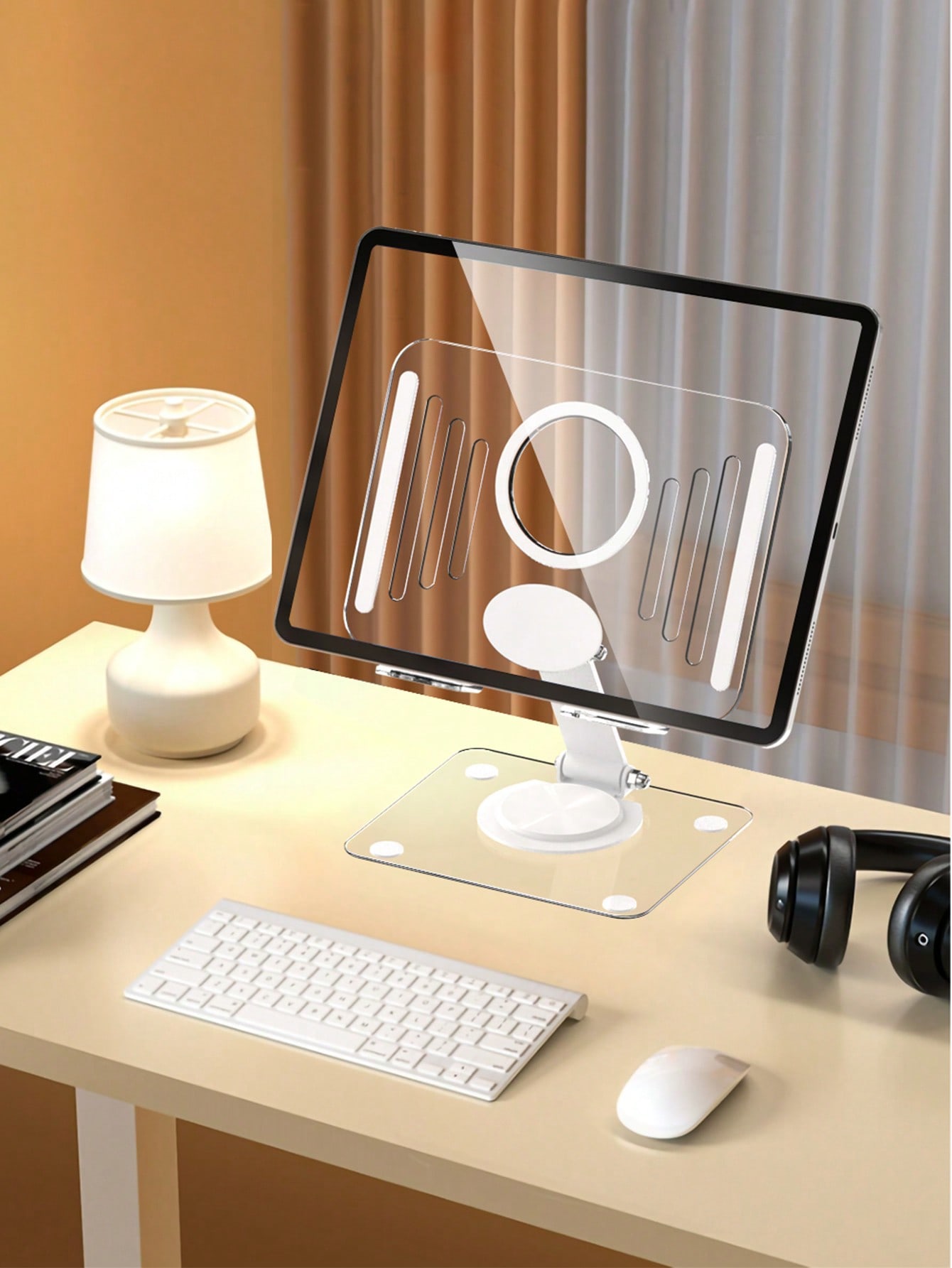 Rotatable Dual Folding Device  - Tablet Stand Adjustable recensione e prezzo