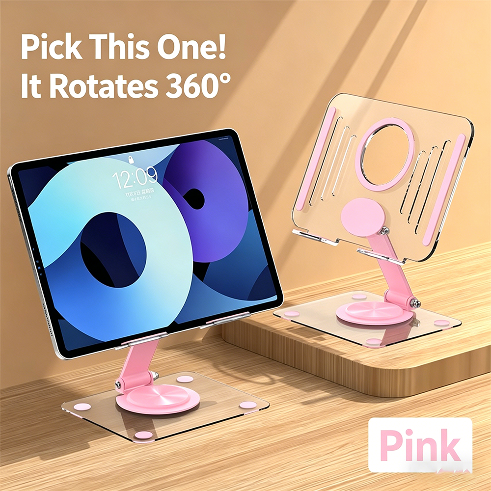 Acrylic Rotation Foldable Tabl - Tablet Stand Adjustable recensione e prezzo