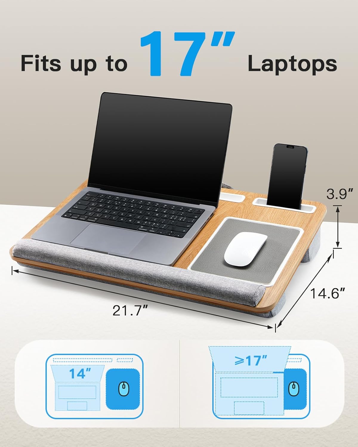 Portable Lap Desk for 17