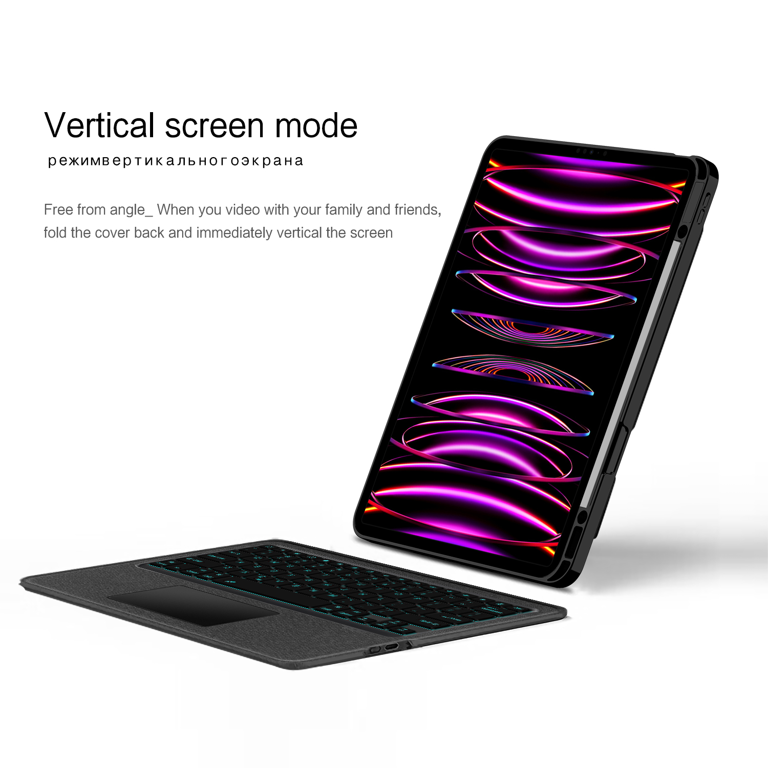 Magic Keyboard Case for iPad A - Ipad Cover Folio recensione e prezzo