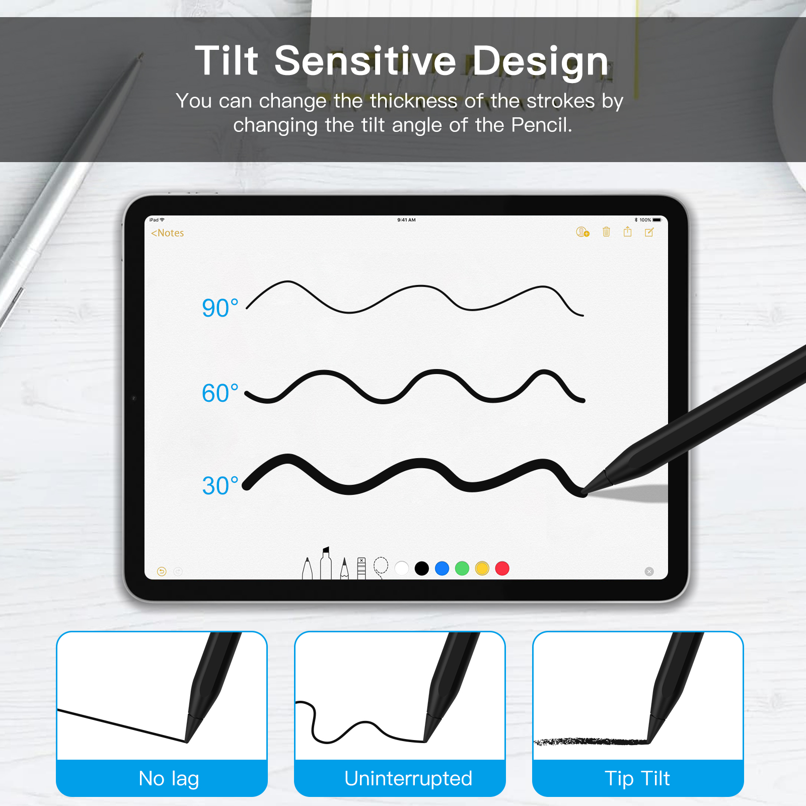 For Apple Pencil 2 1 with Wire - Tablet Accessories Choice Store recensione e prezzo