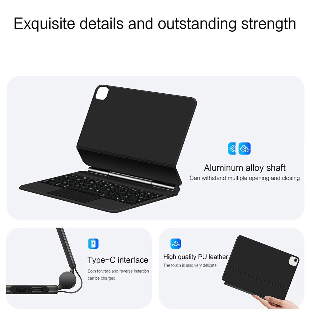 Magic Keyboard Case for iPad A - Ipad Cover Folio recensione e prezzo