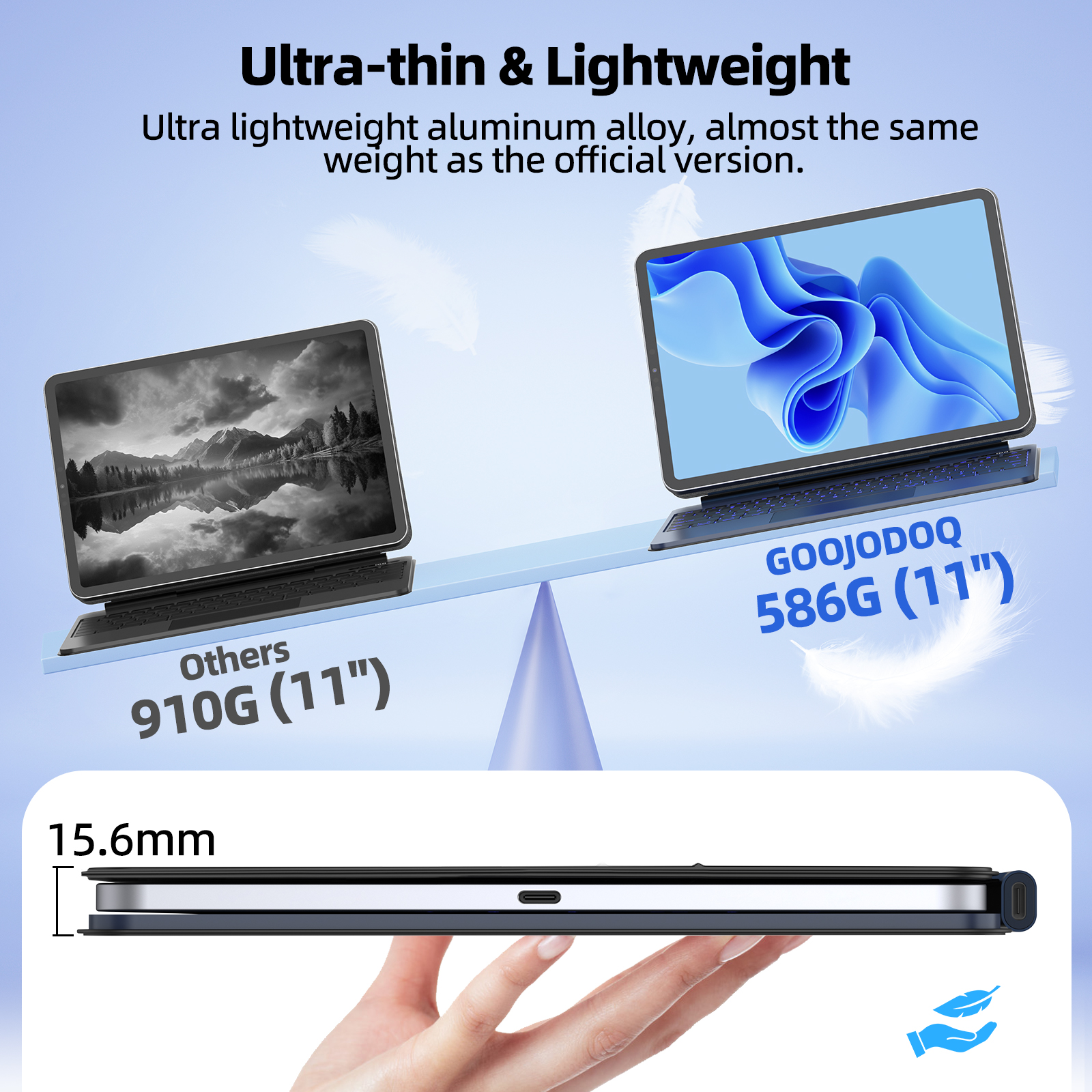 Lightweight Magic Keyboard for - Tablet Accessories Choice Store recensione e prezzo