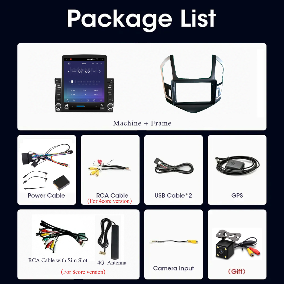 8G+128G Android 14 For Chevrol - Tablet Danish Mobile & Accessories Photos recensione e prezzo