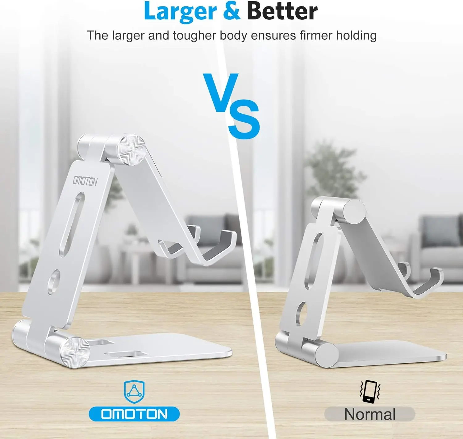 Foldable Aluminum Phone Stand, - Tablet Stand Adjustable recensione e prezzo