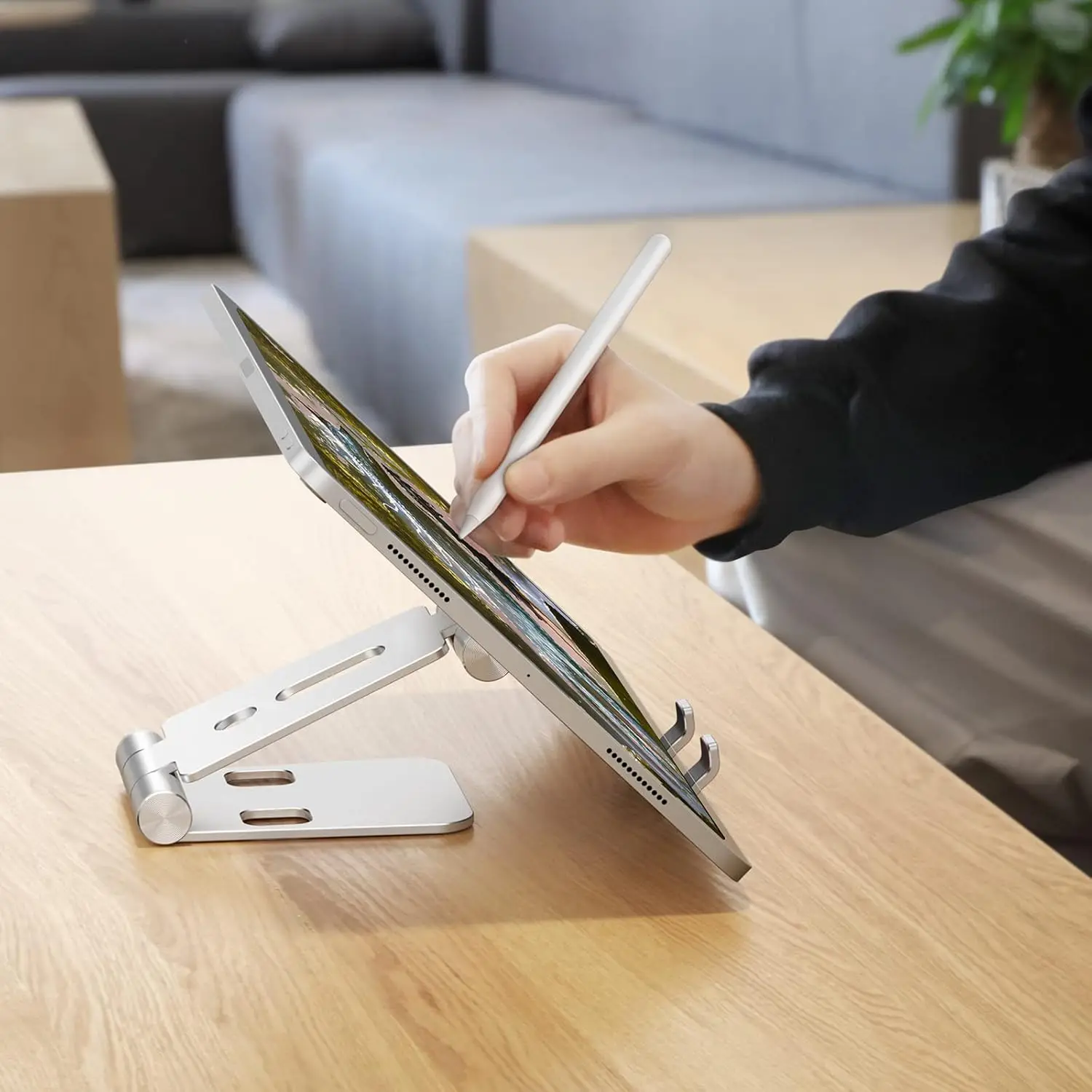 Foldable Aluminum Phone Stand, - Tablet Stand Adjustable recensione e prezzo