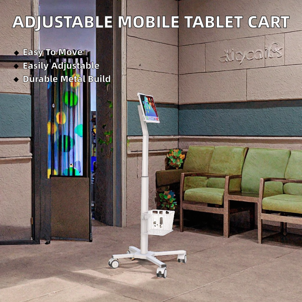 Medical Workstation Cart, Adju - Tablet Stand Adjustable recensione e prezzo