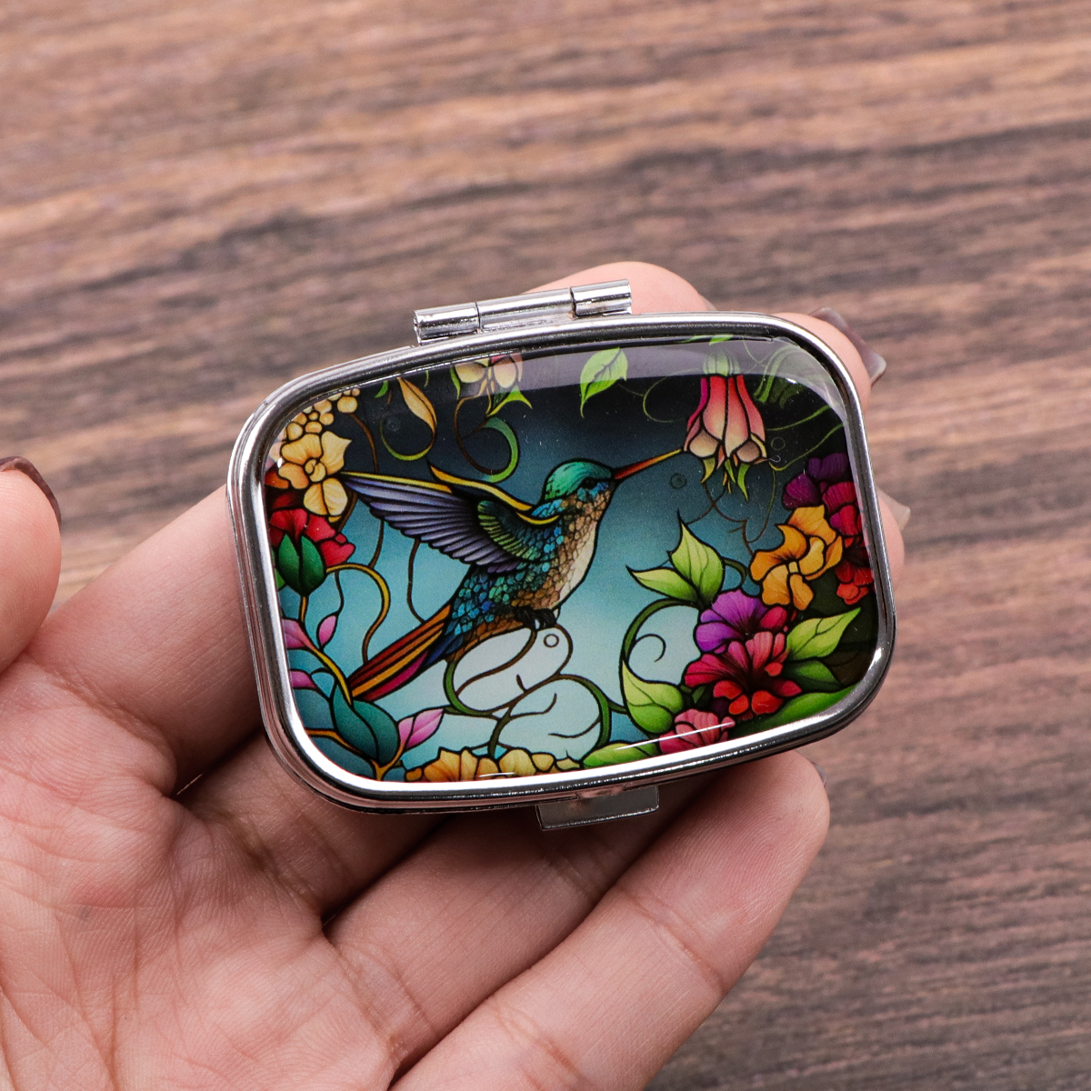 Cute Bird Cartoon Travel Pill  - Tablet Accessories Case recensione e prezzo