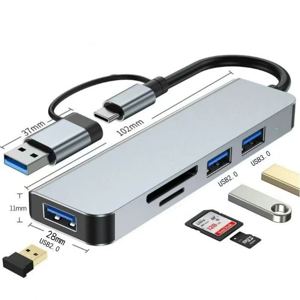 USB C Hub USB Splitter 8 in 1  - Usb Hub Type C recensione e prezzo