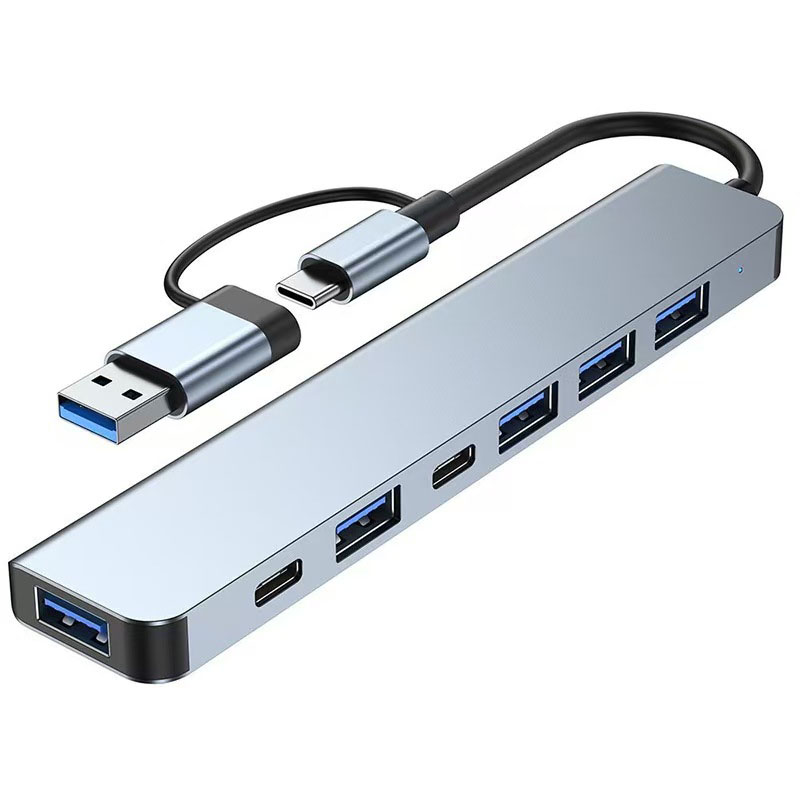 USB C Hub USB Splitter 8 in 1  - Usb Hub Type C recensione e prezzo