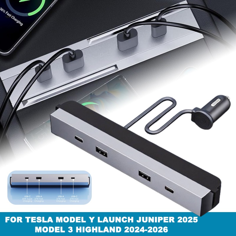 Center Console Car Adapter Mul - Usb Hub Type C recensione e prezzo