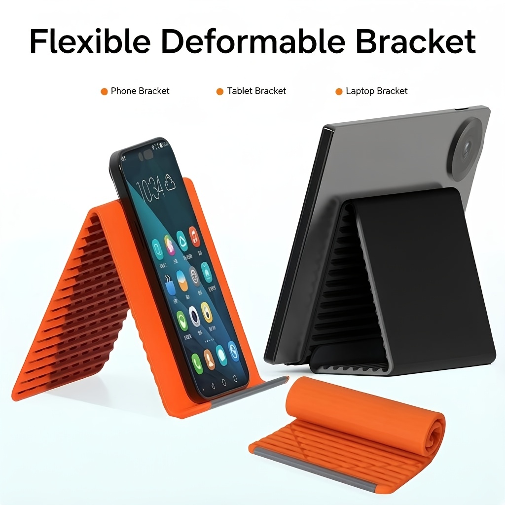 Portable Foldable Silicone Pho - Tablet Stand Adjustable recensione e prezzo