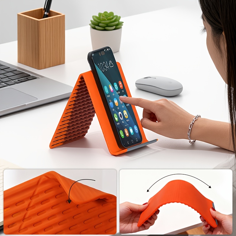 Portable Foldable Silicone Pho - Tablet Stand Adjustable recensione e prezzo