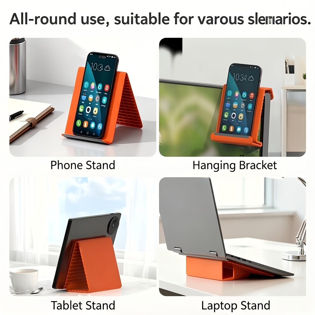 Portable Foldable Silicone Pho - Tablet Stand Adjustable recensione e prezzo