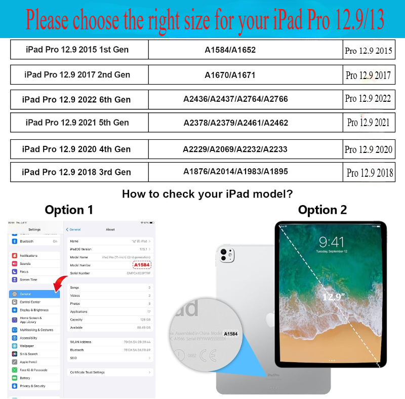 Case For Apple iPad Pro 12.9 2 - Ipad Cover Folio recensione e prezzo