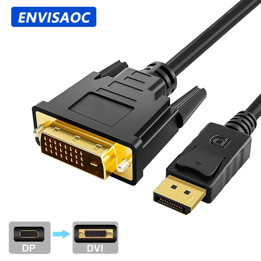 DisplayPort DP to DVI Adapter  - Tablet Lap Desk recensione e prezzo