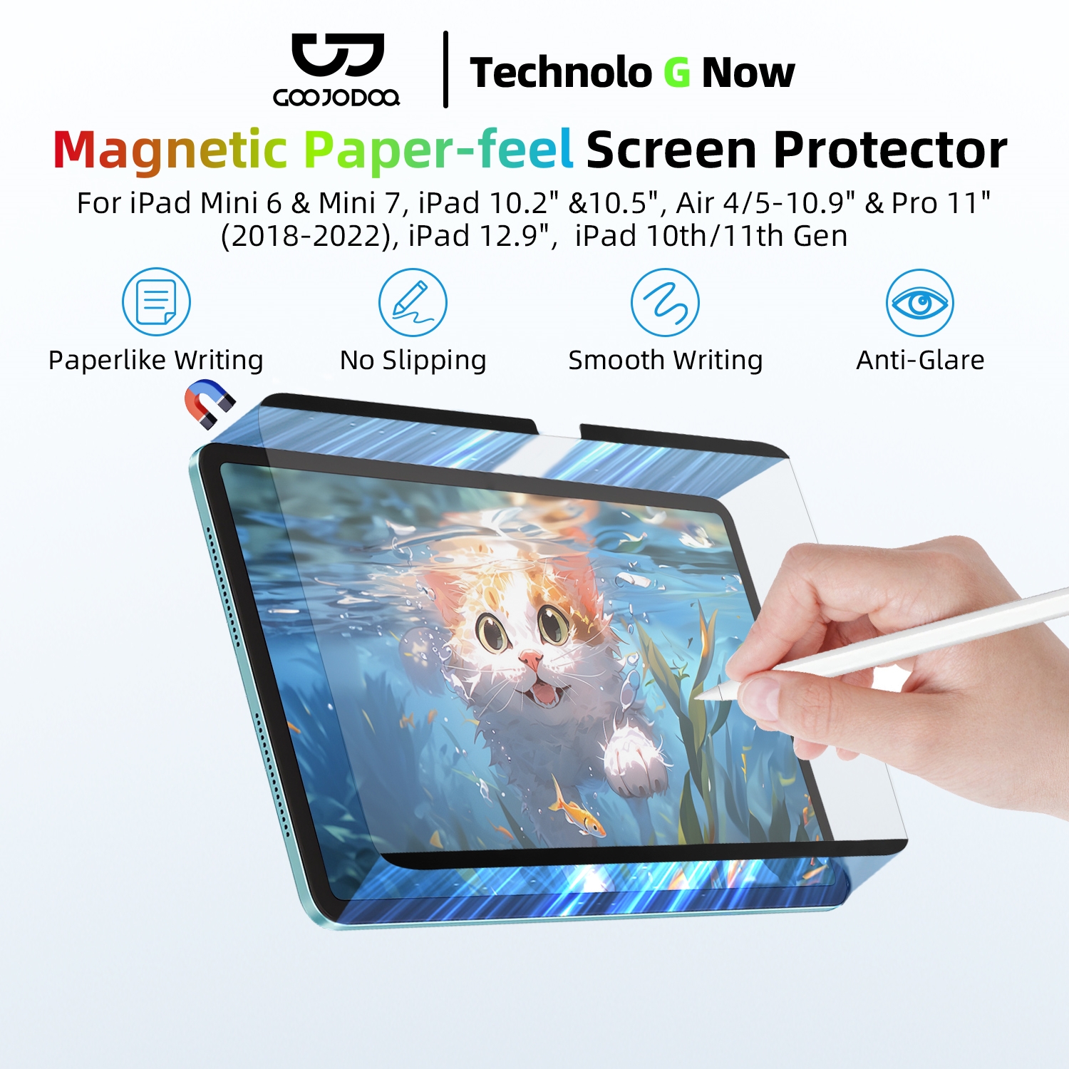 GOOJODOQ Magnetic Paper-feel S - Tablet Accessories Choice Store recensione e prezzo