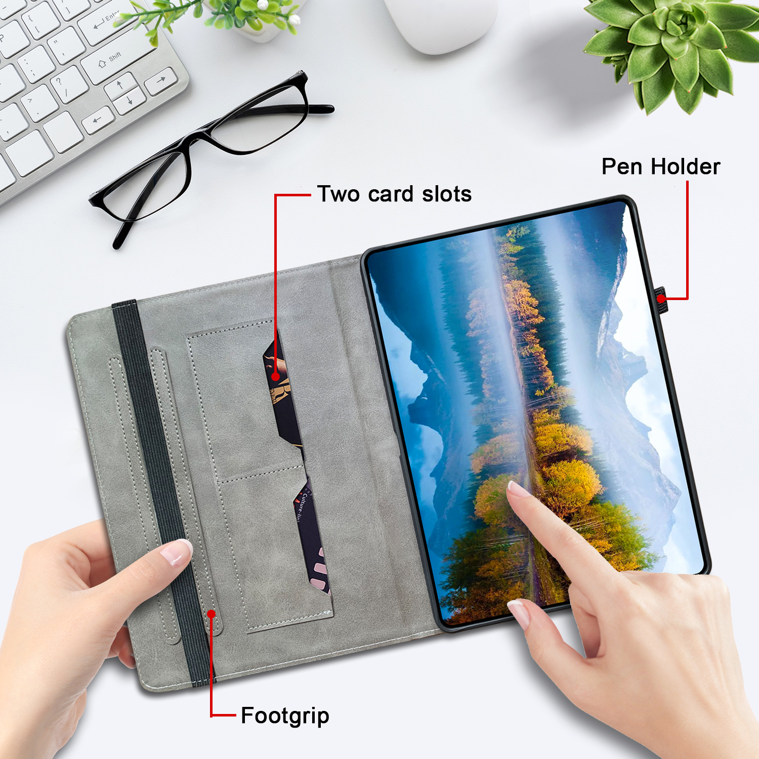 Leather Case For Lenovo Tab M1 - Lenovo Tablet M10 Accessories recensione e prezzo