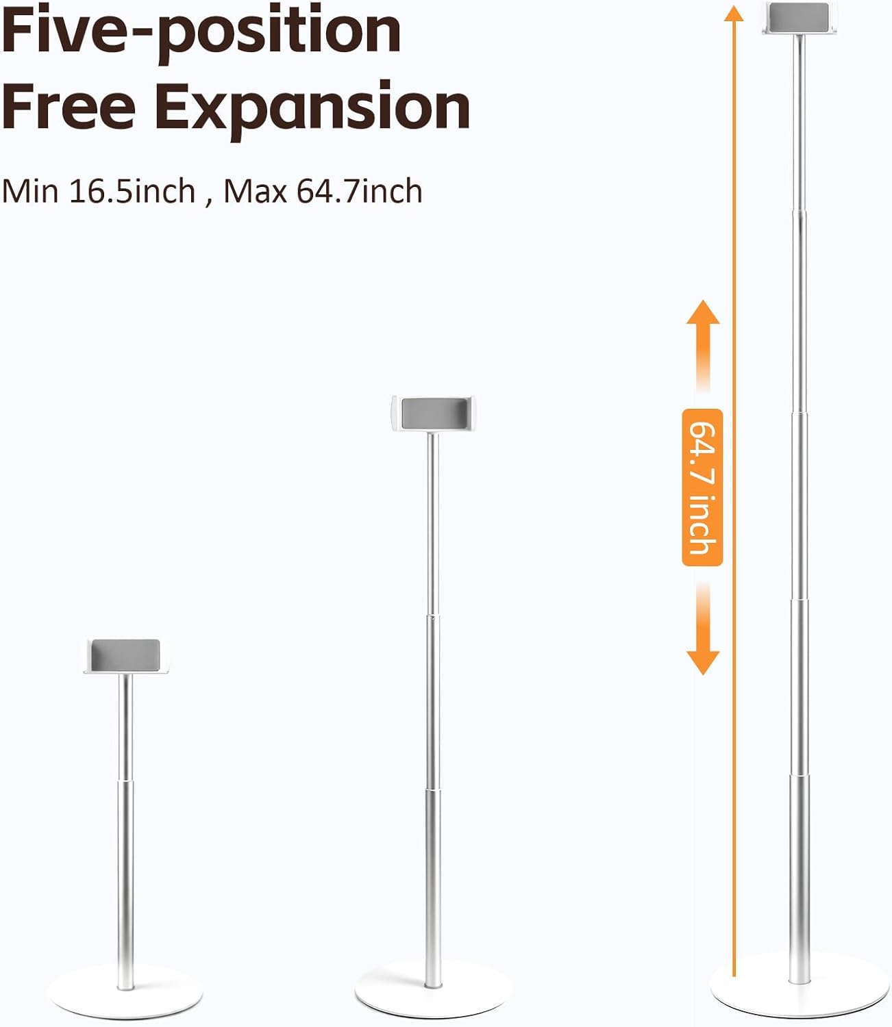 Heavy-Duty iPad Floor Stand -  - Tablet Stand Adjustable recensione e prezzo