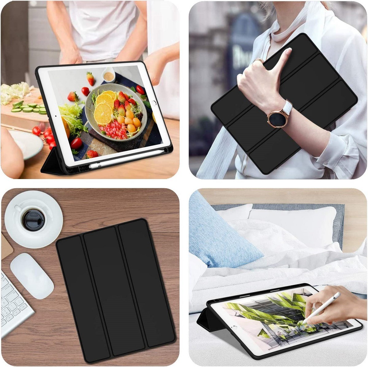 With Pencil Holder Funda for I - Ipad Cover Folio recensione e prezzo