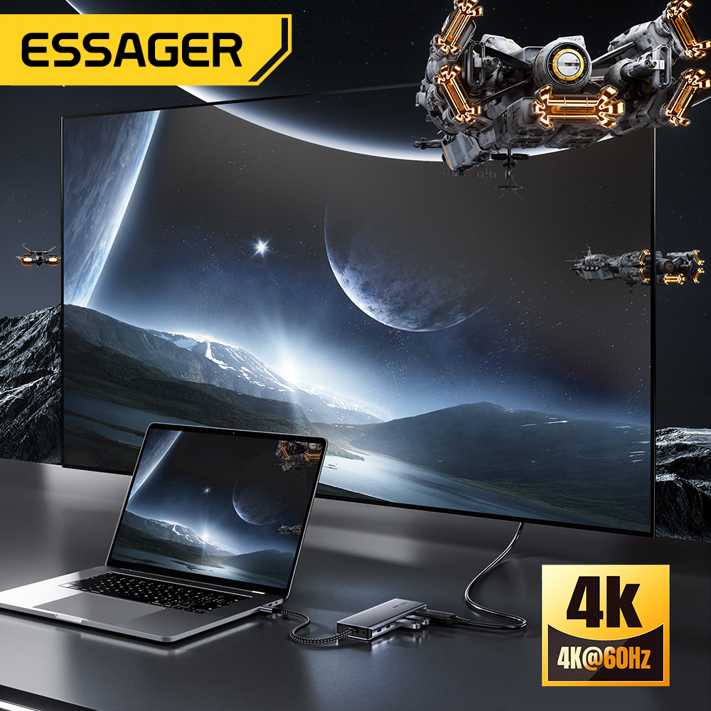 Essager USB C Hub With M.2 SSD - Usb Hub Type C recensione e prezzo