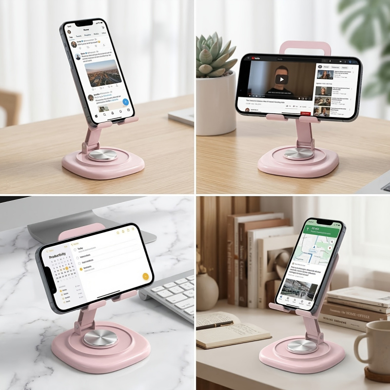 Macaron Desktop Metal Rotating - Tablet Stand Adjustable recensione e prezzo
