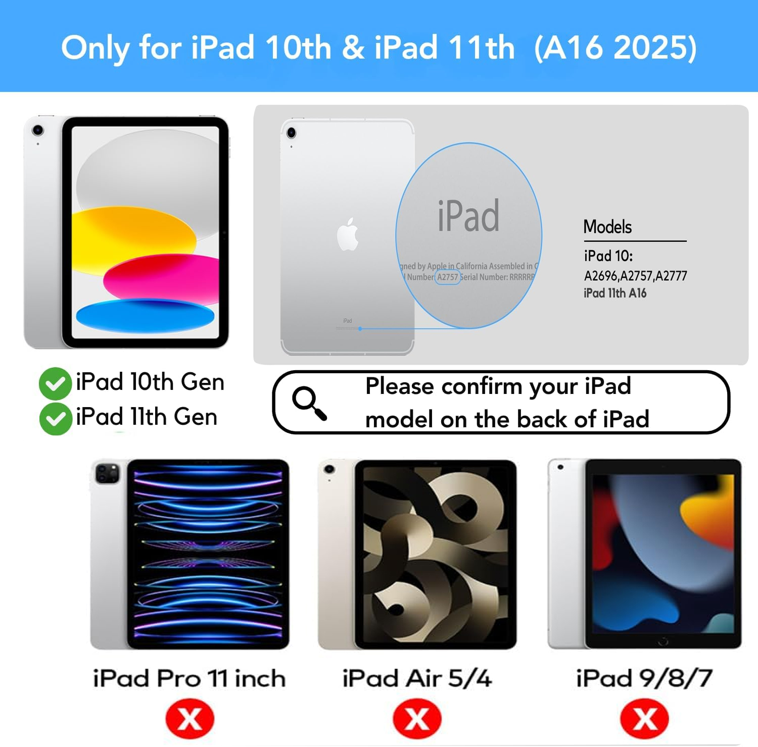 Magic Keyboard Case for iPad 1 - Ipad Cover Folio recensione e prezzo