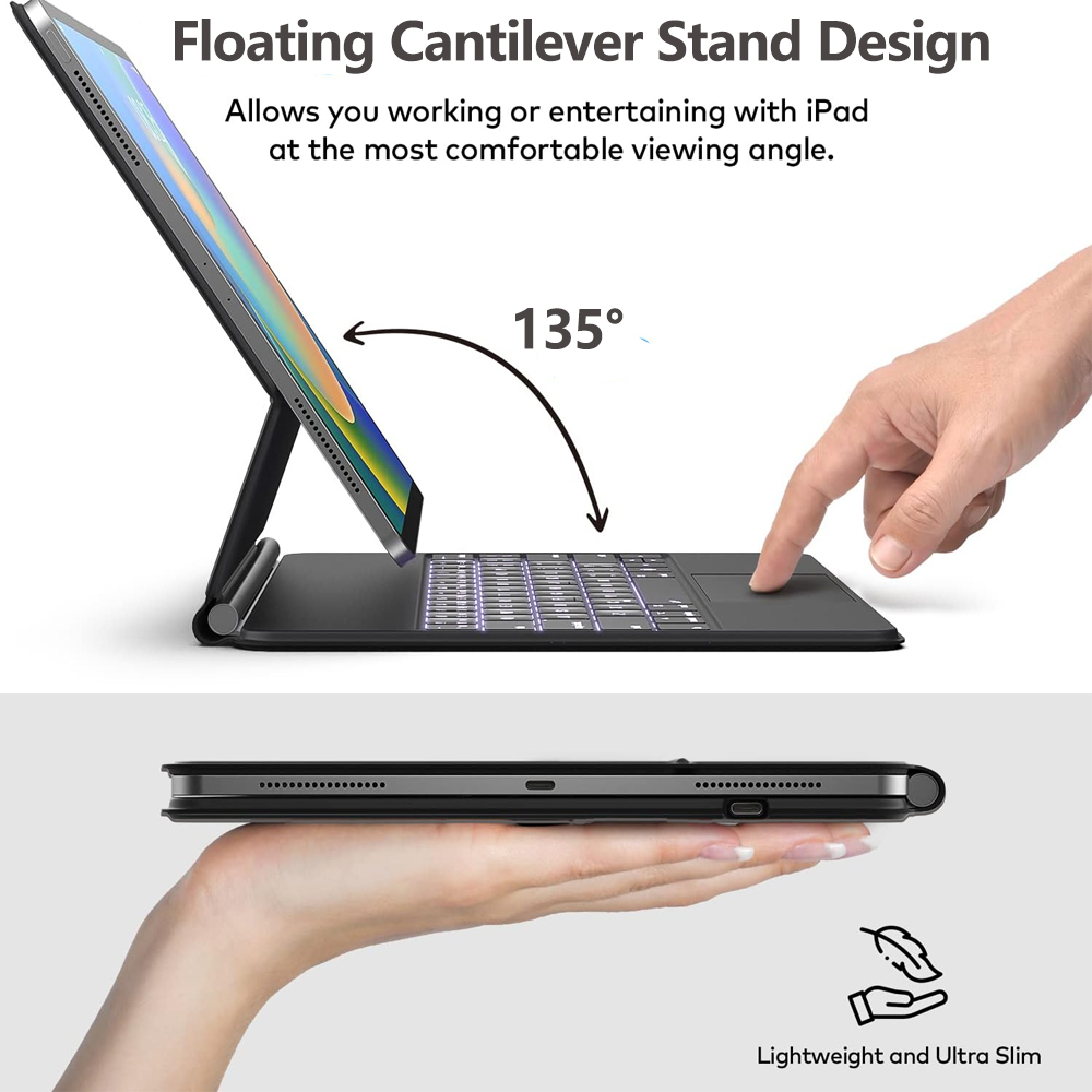 Magic Keyboard Case for iPad 1 - Ipad Cover Folio recensione e prezzo