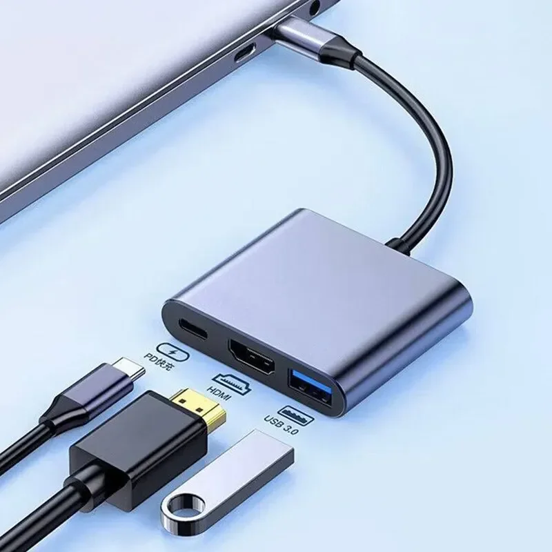 Type-C 3-in-1 Multiport Adapte - Usb Hub Type C recensione e prezzo
